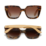 SOLUNA MOCHA TORT SUNGLASSES