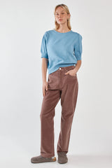 Esti Pointelle Knit Tee