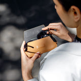 Slimline Glasses Case - Tan