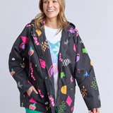 Licorice Galaxy Raincoat