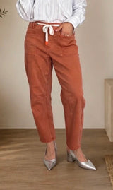 Carter Barrel Jeans - Brandy
