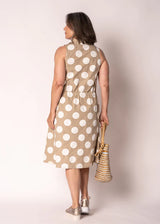 Palina Cotton Dress in Desert