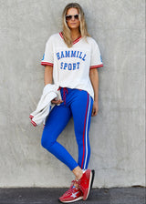 Hammill Sport Mesh Tee - White