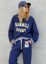 Hammill Sport Sweat - Navy