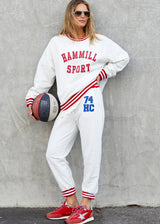 Hammill Sport Track Pant - Oatmeal