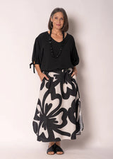 Aloura Skirt in Cream