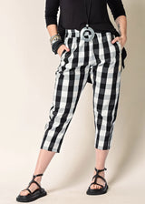 Hattie Pant in Onyx Check
