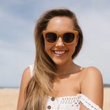 MILLA CARAMEL SUNGLASSES