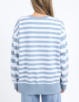 Vivid Crew - Steel Blue Stripe