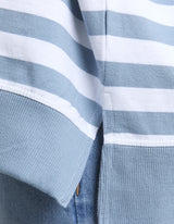 Vivid Crew - Steel Blue Stripe