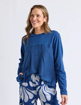 Melrose LS Top - Classic Navy