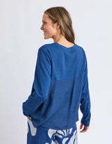 Melrose LS Top - Classic Navy