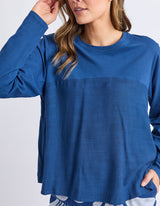 Melrose LS Top - Classic Navy