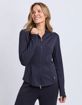 Freedom Zip Through Jacket - Midnight Navy