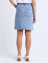 Atlas Denim Skirt