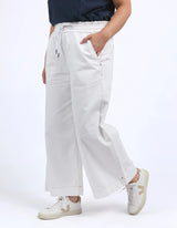 Greta Wide Leg Pant - Vintage White