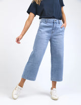 Sidney Cropped Wide Leg Jean