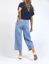 Sidney Cropped Wide Leg Jean
