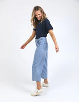 Sidney Cropped Wide Leg Jean