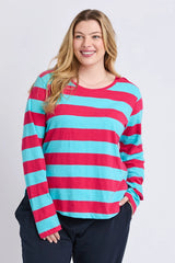 Spritz Stripe L/S Tee