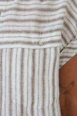 Linen Shirt - Travertine