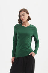Long Sleeve T-Shirt - Hunter Green