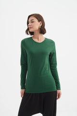 Long Sleeve T-Shirt - Hunter Green