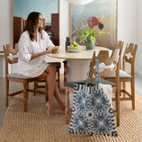 Paros Tote Bag - Blue