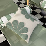 Florian Square Cushion - Eucalyptus