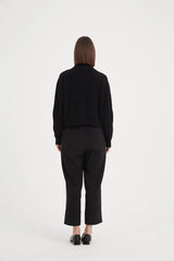 Jacquard Knit - Black