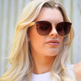 BELLA CHAMPAGNE SUNGLASSES