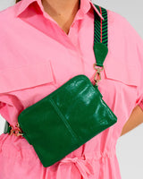 EK Bowery Petite - Green Crinkle