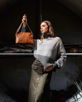 EK LRG Burbank Xbody - Tan Pebble