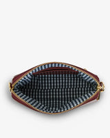 EK Burbank Xbody - Burgundy Crinkle