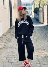 Frenchie Track Pant - Black
