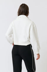 Lena 1/4 Zip Sweater - Cream