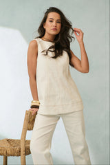 Gianna Top - Vanilla