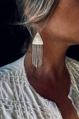 The Chuave Silver Earrings - Ewa Tribal Jewelry