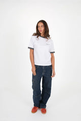 Bella Contrast Tee - Black