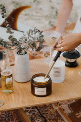 Golden Hour - Extra Large Amber Glass