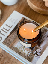 The Weekender - Extra Large Amber Glass