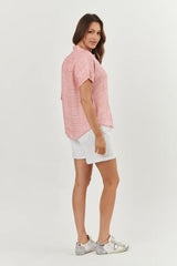 Short Sleeve Shirt - Mini Rose
