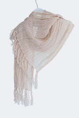Aira Linen Scarf - Soft Musk