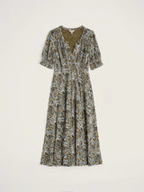 Fenil Dress - Woodland Floral Seagrass