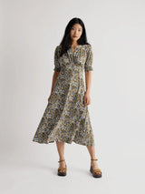 Fenil Dress - Woodland Floral Seagrass