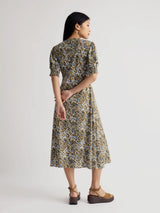 Fenil Dress - Woodland Floral Seagrass