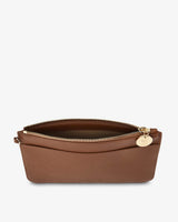 EK Flat Pouch - Tan Saffiano