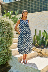 Poplin Dress - Puzzled