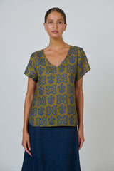 Linen Top - Motif