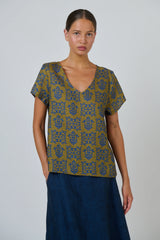 Linen Top - Motif